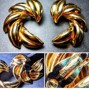 Vintage 1980's Givenchy Clip-On Earrings